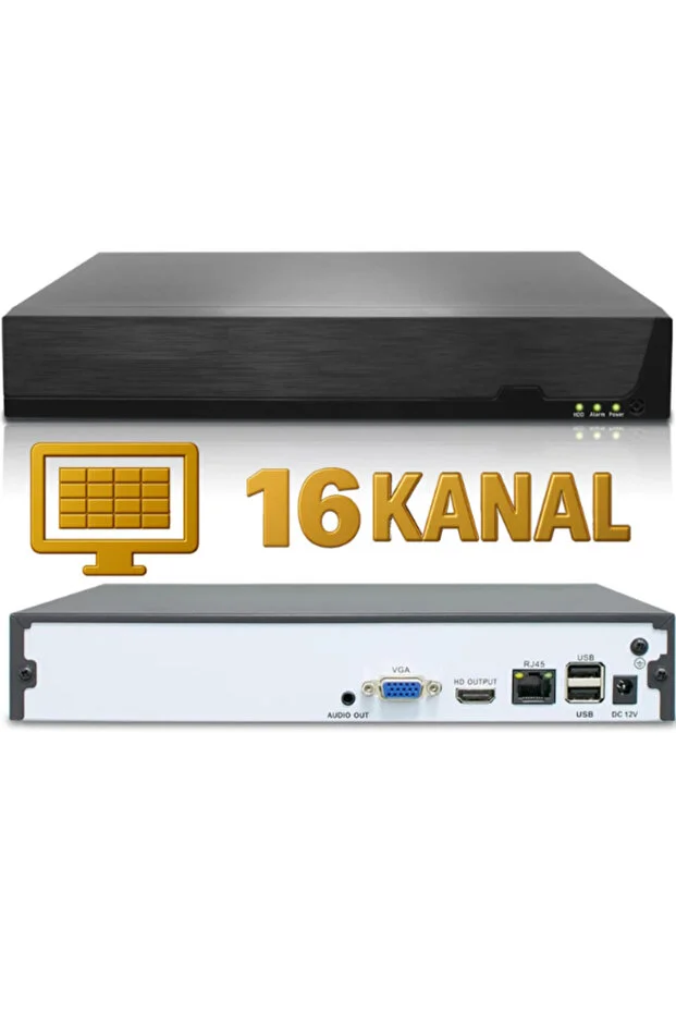 XCAMPRO 8 Kameralı 20MP NVR Güvenlik Kamerası Seti (256GB SSD Dahil) – 4K AOV PTZ Kontrol 7/24 Kayıt